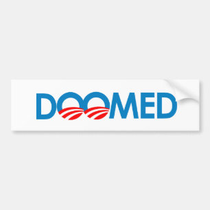 Anti-Obama - verurteilt Autoaufkleber