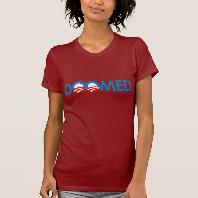 Anti-Obama - verurteilt T-Shirt (Vorderseite)