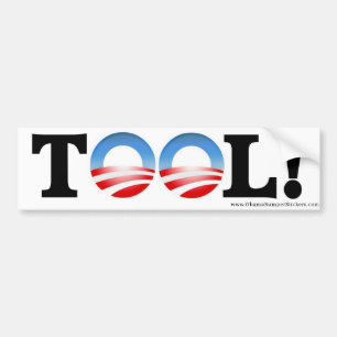 Anti-Obama"WERKZEUG" Autoaufkleber
