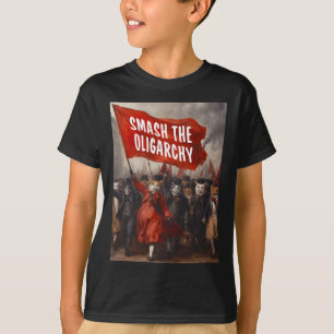Anti Oligarchie - Katzenprotest  T-Shirt