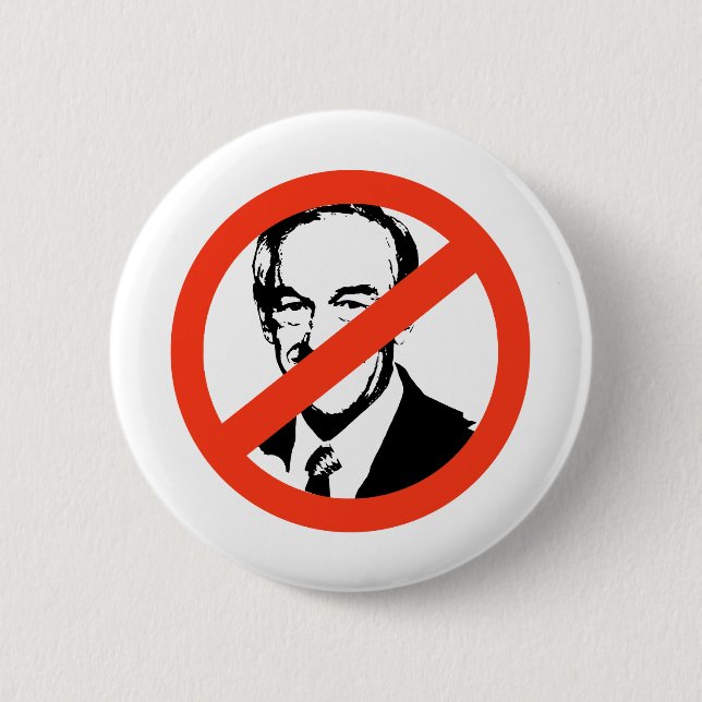ANTI-PAUL: Anti-Ron Paul Button (Vorderseite)