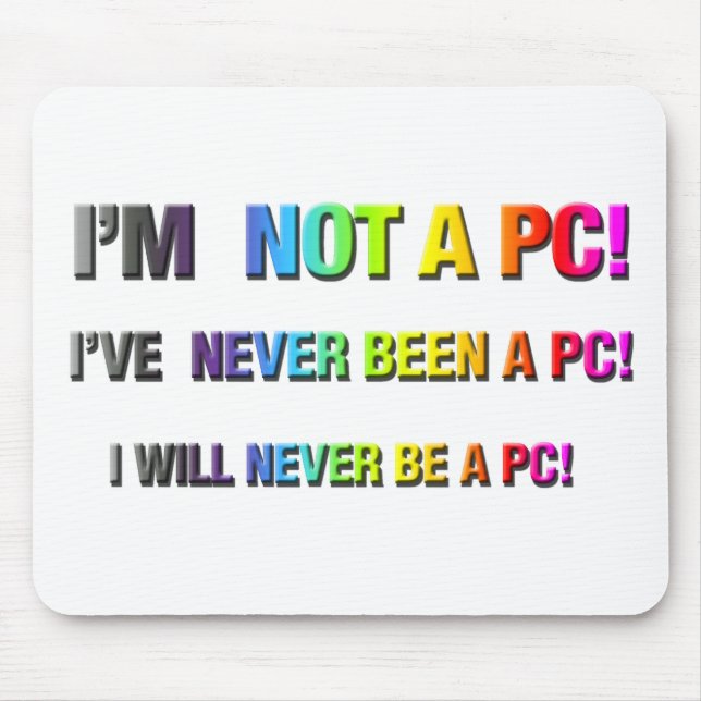 Anti-PC Mousepad (Vorne)