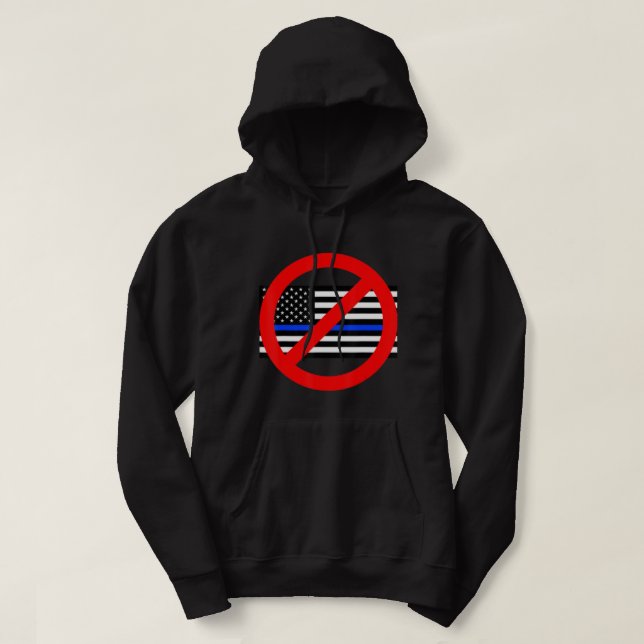 Anti Police Staat.png Hoodie (Design vorne)