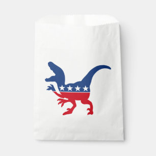 Anti-Politics Patriotic T-Rex Geschenktütchen
