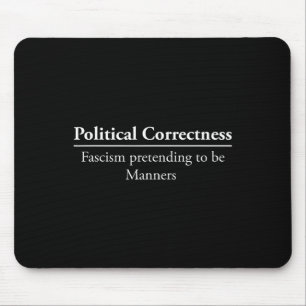 Anti Politische Korrektheit T Shirt Free Speech Mousepad