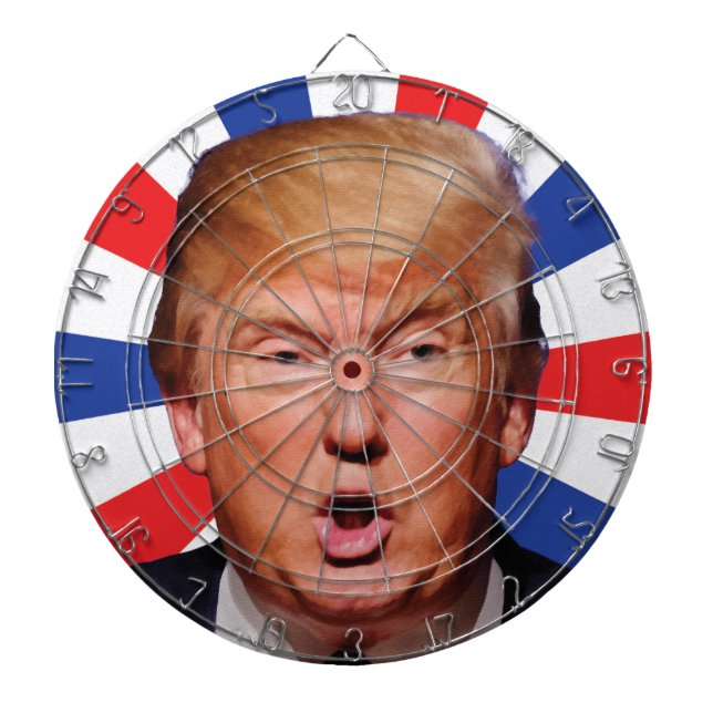 Anti-Präsident Donald Trump - Big Mouth Dartscheibe (vorne)