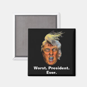 Anti Präsident Trump - Schlimmster Präsident Aller Magnet