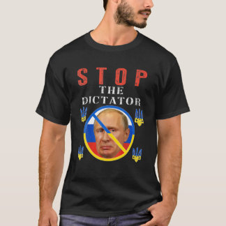 Anti Putin, Putins stoppen, Stolz auf die Ukraine, T-Shirt