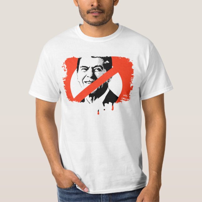 ANTI-REAGAN T-Shirt (Vorderseite)