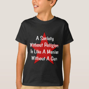 Anti-Religion Zitat T-Shirt