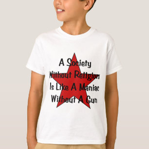 Anti-Religion Zitat T-Shirt