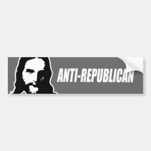 ANTI-REPUBLICAN Material Autoaufkleber