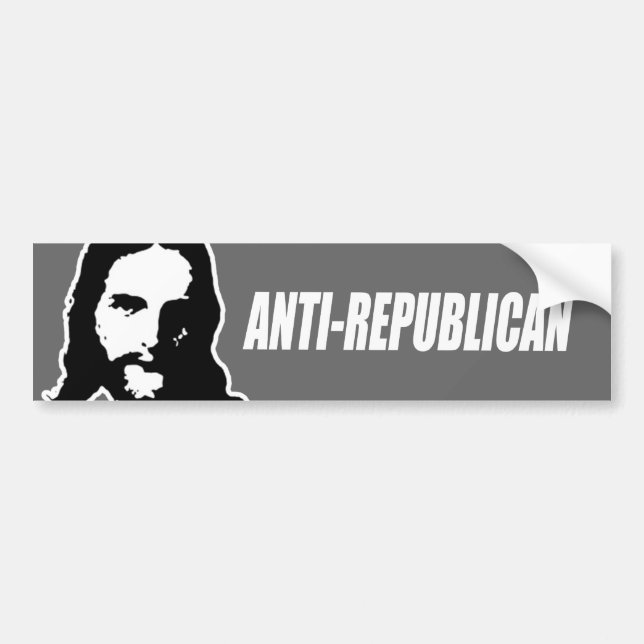 ANTI-REPUBLICAN Material Autoaufkleber (Vorne)