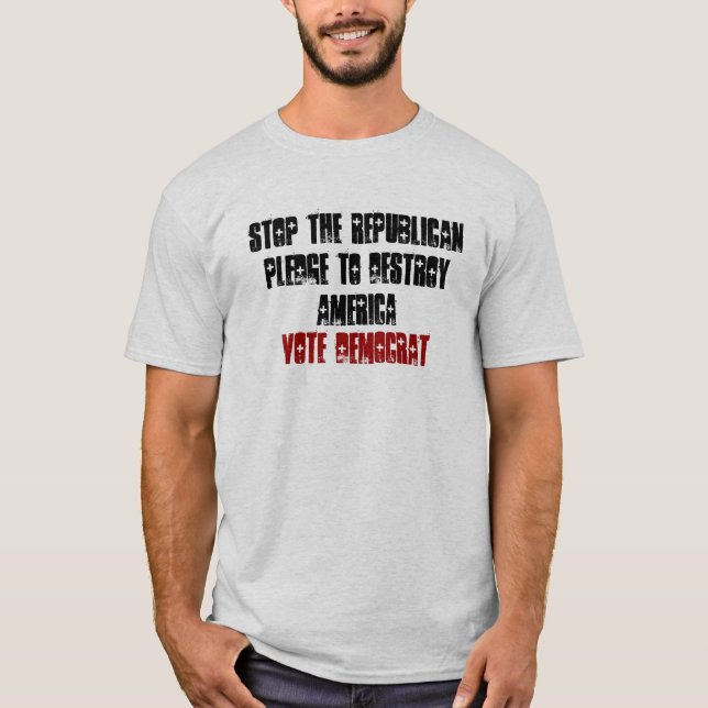 ANTI-REPUBLICAN T-Shirt (Vorderseite)
