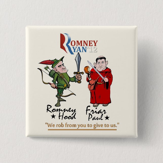 Anti--Romney/Ryan Button (Vorderseite)