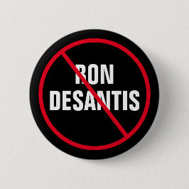 Anti Ron DeSantis Florida Demokrat Button