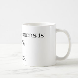 Anti-Serienkomma Tasse
