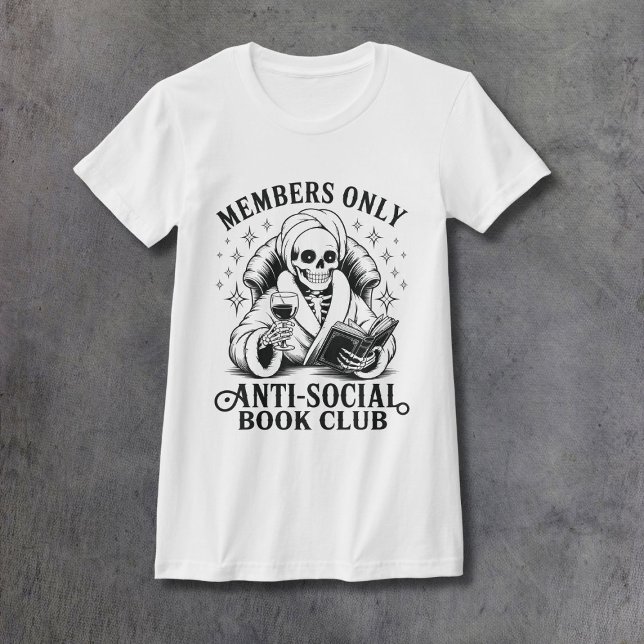 Anti-Social Book Club Women's Fitted T-Shirt (Von Creator hochgeladen)