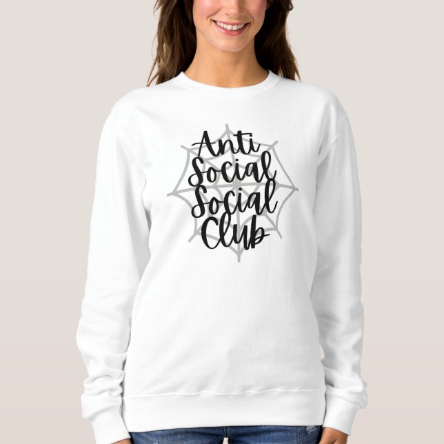 Anti Social Club Funny Pullover  (Vorderseite)