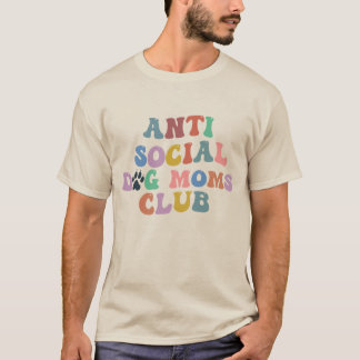 Anti-Social Hund Moms Club Sweatshirt SHIRT OUTFIT