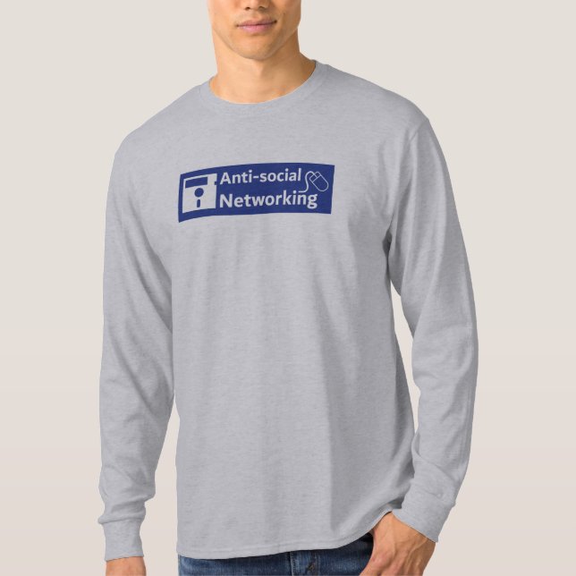 Anti-social_Networking T - Shirt (Vorderseite)