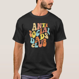 Anti-Social Vaters Club Introvertiert Männer's Ant T-Shirt