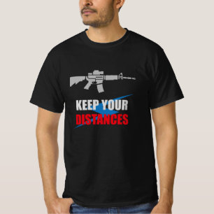 Anti-Sozial-Gewehr-Humor T-Shirt