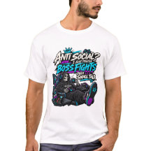 Anti-Sozialer-Gamer-Boss-Kampf-Humor