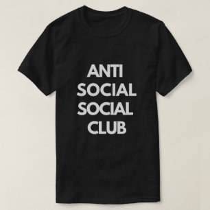 Anti sozialer sozialer Club T-Shirt