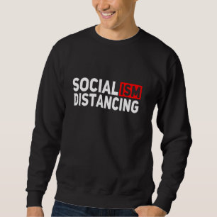 Anti-Sozialismus Politischer Funny Meme Sozialismu Sweatshirt