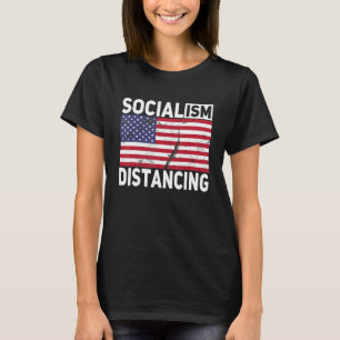 Anti-Sozialismus Politisches Meme Sozialismus Unte T-Shirt