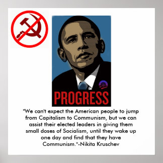 Anti-Sozialismus Poster