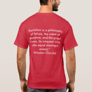 Anti-sozialistischer T - Shirt