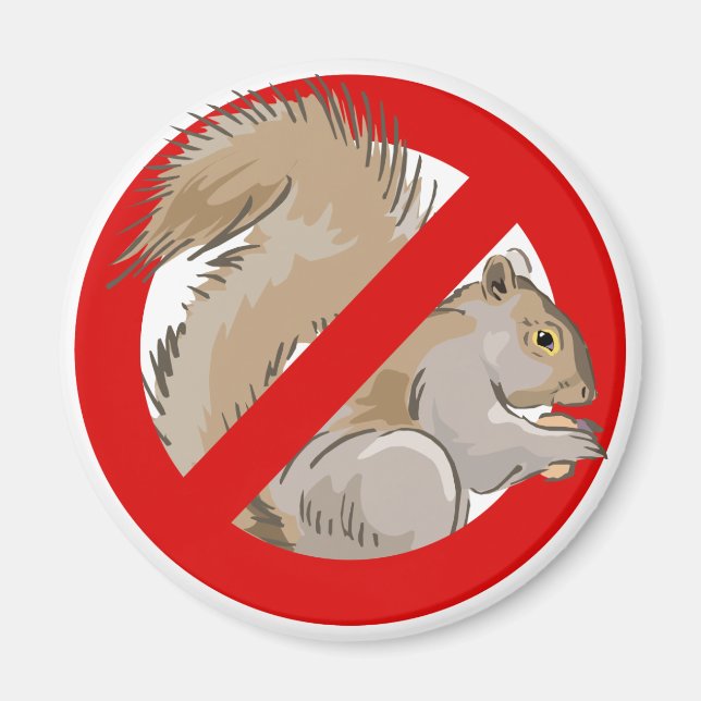 Anti-Squirrel Magnet (Vorne)