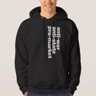 Anti-Staat, Antikriegs, Pro-Market-Shirt Hoodie