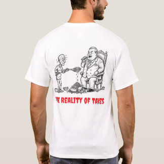 Anti-Steuer-Politische Karikatur Lustiges T-Shirt