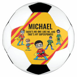 ANTI-STRESS KIDS HERO SUPERHERO POWER TEAM FUßBALL