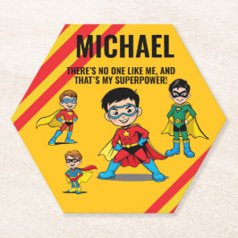 ANTI-STRESS KIDS HERO SUPERHERO POWER UNTERSETZER