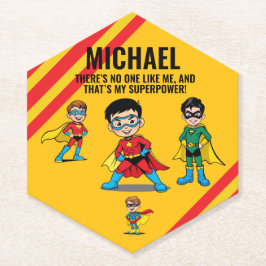 ANTI-STRESS KIDS HERO SUPERHERO POWER UNTERSETZER