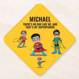ANTI-STRESS KIDS HERO SUPERHERO POWER UNTERSETZER