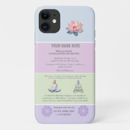 ANTI-Stress loto FLOWER YOGA CHAKRA PEACE Case-Mate iPhone Hülle
