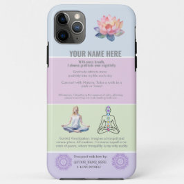 ANTI-Stress loto FLOWER YOGA CHAKRA PEACE Case-Mate iPhone Hülle