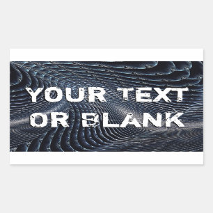 Anti-Surveillance-Camouflage #1 Rechteckiger Aufkleber