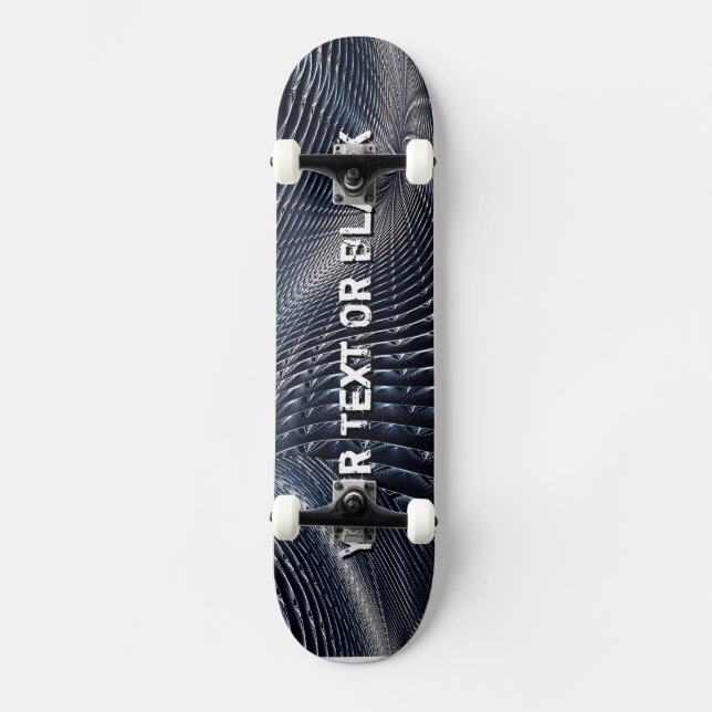 Anti-Surveillance-Camouflage #1 Skateboard (Vorderseite)