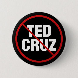 Anti Ted Cruz Texas Demokrat Button