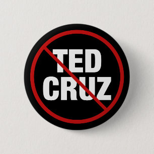 Anti Ted Cruz Texas Demokratische Politik Button