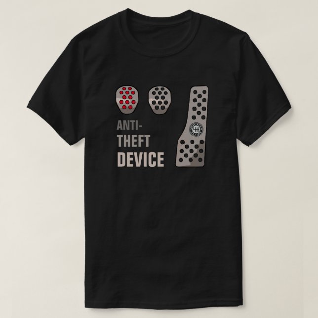 ANTI-THEFT-MANUAL-T - Shirt (Design vorne)