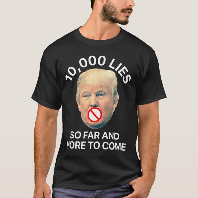 Anti Trump 10  T-Shirt (Vorderseite)