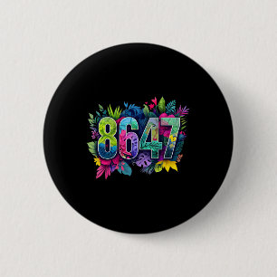 Anti Trump 8647 Florale Resistenz 86 47 Impeach Tr Button