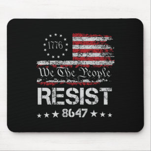 Anti Trump 8647 Resist Impeach Trump Impeach 47 86 Mousepad